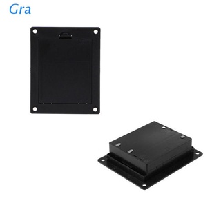 Gra DIY Plastic 18650 Battery Holder Storage Box Case For 3x 18650 3.7V Li-ion Rechargeable Battery