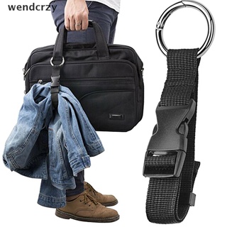 wendcrzy 1pc antirrobo correa de equipaje titular pinza añadir bolsa bolso clip uso para llevar co