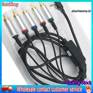 Shm_cable Adaptador De video De Tv Av Componente Fiolead Para Psp 2000 3000 Psp2 Psp3