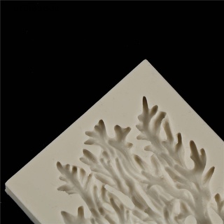 utiligoods molde de silicona en forma de coral para fondant/herramientas de decoración de pasteles/molde de chocolate (6)