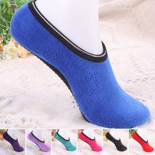 calcetines cálidos suaves pies antideslizantes para mujer botines antideslizantes zapatillas fuzzy fleece