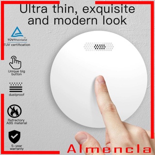[ALMENCLA] Sensor de alarma de incendios WiFi inalámbrico inteligente para casa fácil de usar