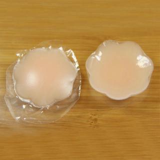Almohadillas adhesivas adhesivas reutilizables invisibles sin pezón para mujer/cubierta de pezón de silicona (4)