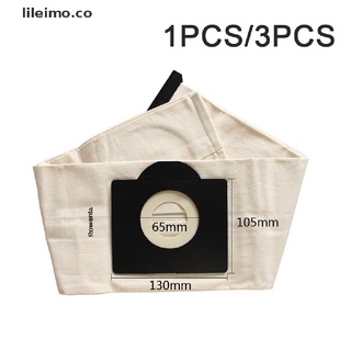 LILEIMO 1/3PCS Washable dust bags for Karcher WD3 cloth WD3300 MV3 SE4001 SE4002 .