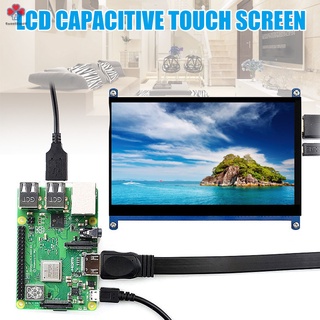 pantalla táctil de 7 pulgadas con resolución 1024x600/pantalla lcd hdmi tft/monitores compatibles con raspberry pi