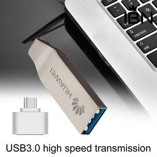 [ibn] para huawei u disk mini de alta velocidad 1tb 2tb impermeable usb 3.0 flash drive con adaptador otg accesorios de ordenador