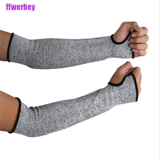 [ffwerbey] guantes de seguridad anti-corte resistente al calor/protectores de brazo