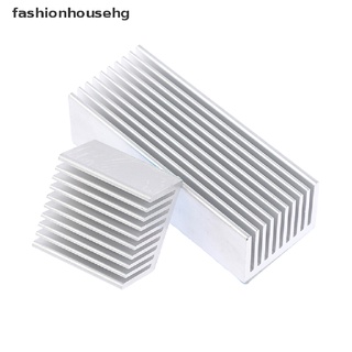 fashionhousehg 1pc aluminio disipador de calor 40/100 mm almohadilla de enfriamiento led ic chip enfriador radiador disipador de calor venta caliente