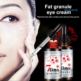[winnie] 15 ml ingrediente natural hidratante círculo negro eliminar la piel de los ojos esencia líquida
