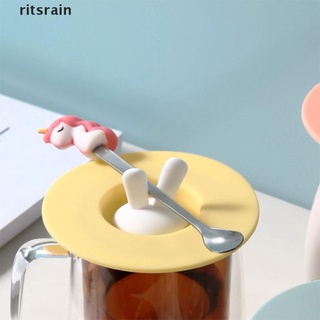 Ritsrain Cup Cover Heat Resistant Silicone Dustproof Leakproof Reusable Eco-Cap Cover CO