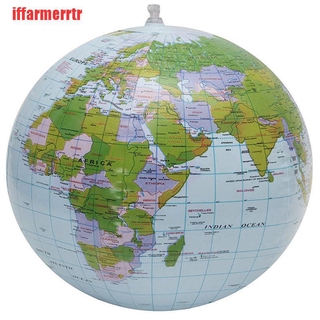 Hdmss-Cod 38cm Globo inflable De tierra tierra Mapa Mapa De la pelota De Geography/Bola De playa