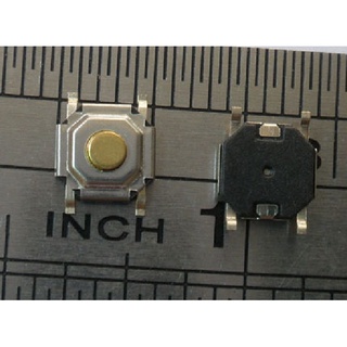5x5x1.5mm MP3 MP4 MP5, etc. Interruptor de botón táctil cabezal de cobre (también llamado 4x4x1.5mm)