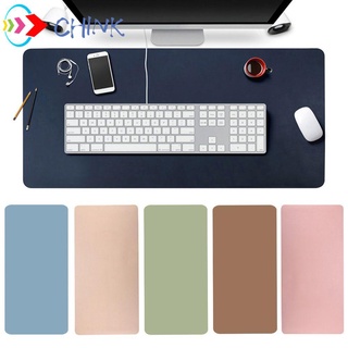 Chink - alfombrilla de escritorio suave para ordenador, teclado de cuero moderno, teclado, ratón, mesa, Color sólido, hogar, oficina, portátil, Multicolor