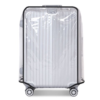 Bst - funda transparente de PVC para maleta de equipaje, Protector para llevar en el equipaje