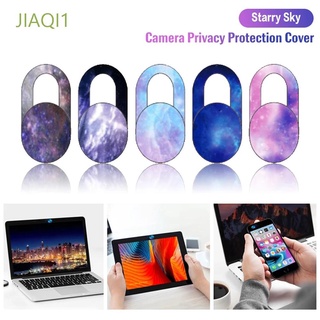 Jiaqi1 para|Teléfono inteligente para Laptops portátil pegatinas Slider Sticke cielo estrellado patrón WebCam cubierta de cámara