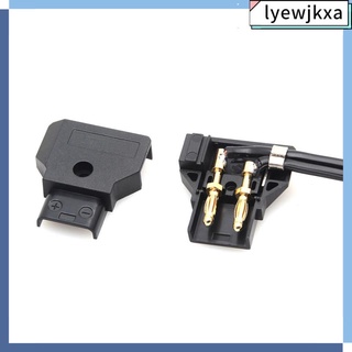 [lyewjkxa] Cable De alimentación/plug rewible con enchufe Macho Para videocámara Dslr (2)