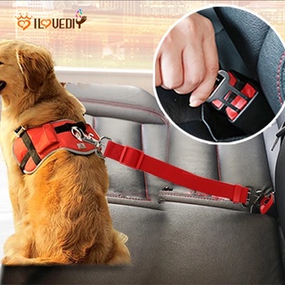 productos para mascotas /mascota perro gato coche cinturón de seguridad ajustable arnés cinturón de cinturón de seguridad correa de plomo/pequeños perros medianos clip de viaje suministros para mascotas