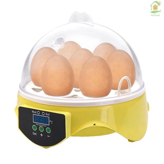 Kale Incubador De huevos Automático con control De Temperatura 7-eggs Para chocar/pollo/pájaro/cuail