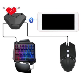 Controlador para PUBG Gaming teclado ratón convertidor Kit Bluetooth móvil controlador para IOS/Android juego