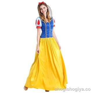 ▬Halloween adult Cinderella White Queen Bell Princess Alice Queen Anna dinner dress stage dance costume