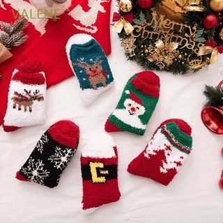 Calcetines De algodón De tubo medio estampado De reno papá Noel