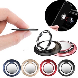 metal aleación luz ultrafina universal 360o giratorio anillo de dedo soporte magnético coche soporte de teléfono (1)