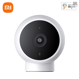 Kkm-Pa Xiaomi cámara de seguridad inteligente versión estándar 2K Ultra Clear 1296P calidad HD visualización/visión nocturna infrarroja/ detección humana ia/125°Visualización/Mijia APP Monitor remoto Webcam cámara de seguridad (1)