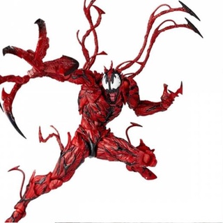 yamaguchi estilo no.008 spiderman rojo veneno carnage figura accionable
