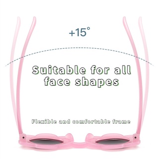 (KIQI-FASHION) Las gafas de sol de los nuevos niños del marco redondo forman las gafas de sol anti-ultravioleta lindas (5)