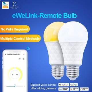 [Helloc] Bombilla LED Inteligente De Doble Color Con Luz Regulable Nocturna , Compatible Con Alexa , De Atenuación Continua Google Home Assistant