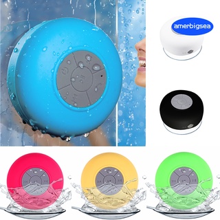 Altavoz inalámbrico impermeable Bluetooth manos libres micrófono succión altavoz para baño ducha