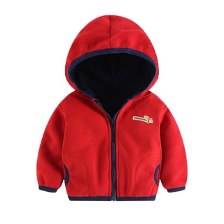 (ASH)Toddler Kid Baby Boys Girl Hooded Letter Sweatshirt Wind Coat Jacket Outwear