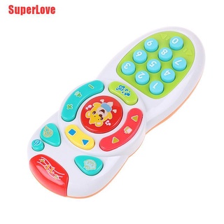SuperLove juguetes de bebé música teléfono móvil control remoto juguetes educativos juguete de aprendizaje regalos