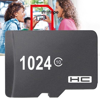 (Stristripe) 128G/256G/512G/1T C10 alta velocidad TF tarjeta de almacenamiento de memoria para teléfono cámara coche DVR