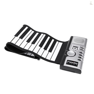 De Flexible Roll Up electrónica suave teclado Piano portátil 61 teclas