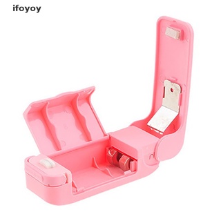 ifoyoy mini máquina de sellado de calor portátil sellador de impulso sellador de embalaje bolsa de plástico herramienta co