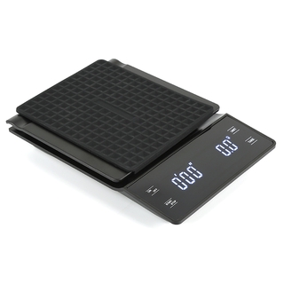 Mini balanza Digital 3kg/0.1g Para Café/ goteo/Digital/pantalla Led con Temporizador/ Escala/joyería/cocina (2)