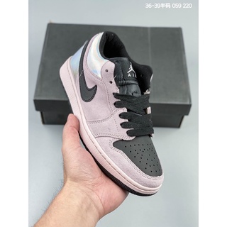 Descuento Nike Air Jordan 1 Bajo AJ1 WH LV Mujeres Deportes Zapatos De Baloncesto Rosa (1)