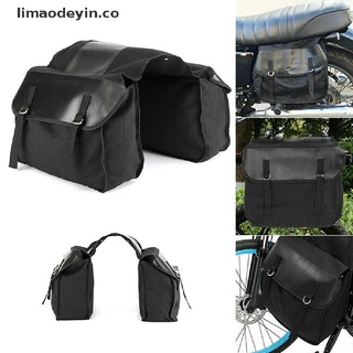 deyin - alforjas impermeables para motocicleta, lona negra, equipaje de moto.