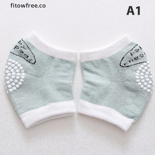 fitow - rodillera antideslizante para bebé, diseño de gatear, cojín, protector de pierna libre