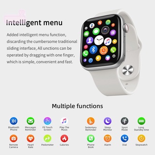 Reloj inteligente X8 serie 6 Bluetooth llamada ritmo cardiaco rastreador de ejercicios Smartwatch PK iwo 15 14 x7 For Apple iphone Android (2)