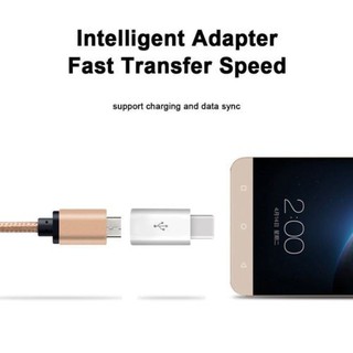 Adaptador Micro USB hembra a tipo C/iPhone Lightning macho, convertidor de Cable para Samsung Huawei xiaomi (7)