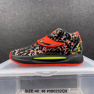 Nike KD 14 Durant 14th Generation Zapatillas de baloncesto informales deportivas para hombre rojo y negro
