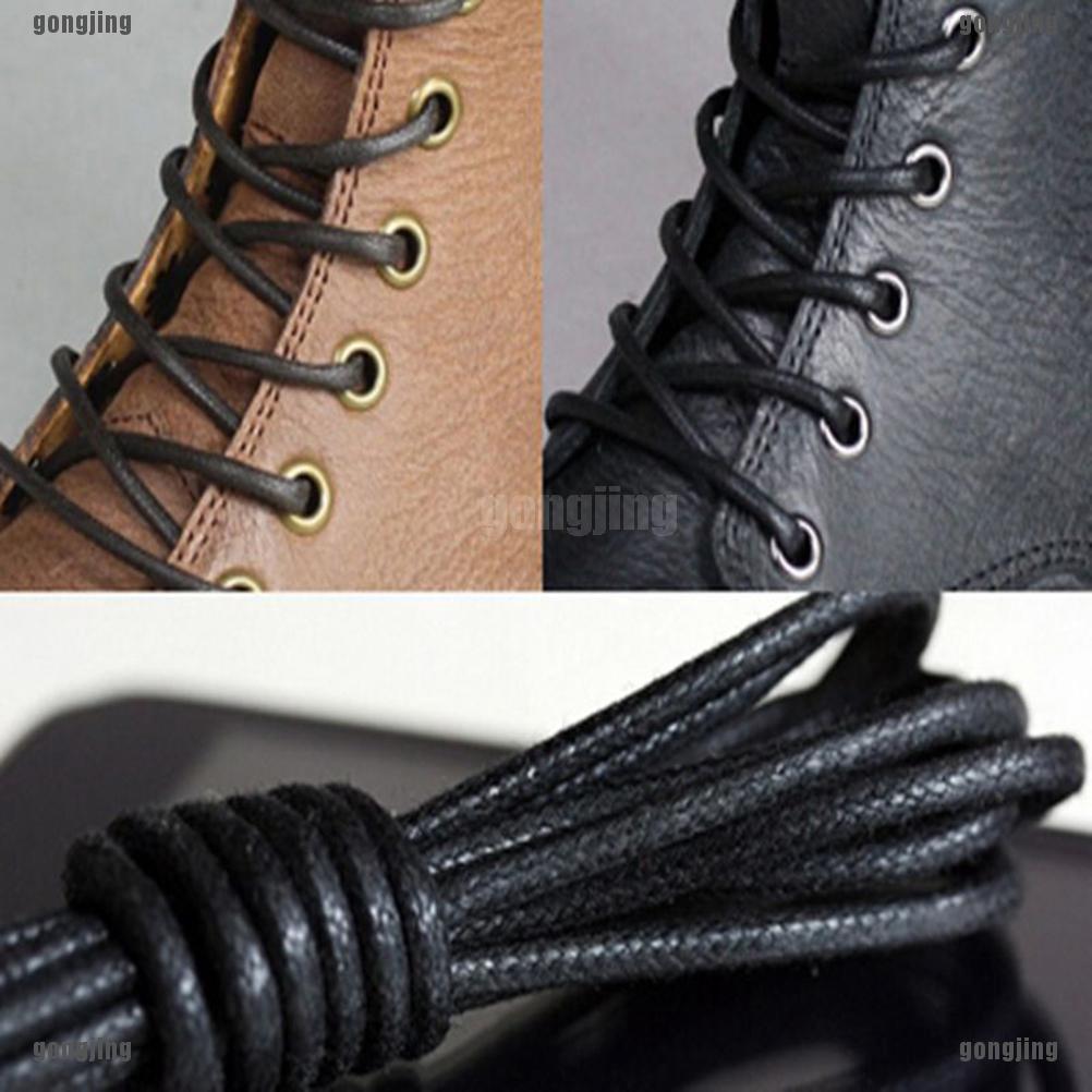 Love cordones redondos depilados para zapatos cordones de cuero Brogues multicolor