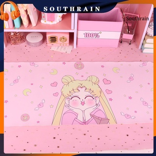 Southrain alfombrilla de ratón Sailor Moon impresión impermeable grande antideslizante alfombrilla de escritorio para juegos (1)