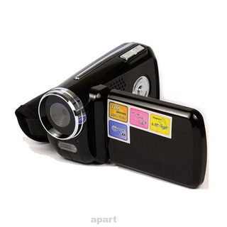 Hd 12MP LCD ZOOM Digital Video DV cámara videocámara blanca LED luz negro