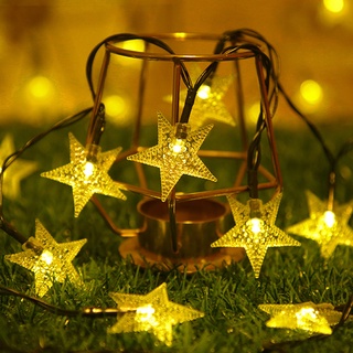 digitalblock solar led estrella cadena de luces al aire libre hadas guirnalda lámpara festival decoración
