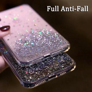 Xiaomi Redmi Note 9S 9 Pro Max Funda Glitter Bling ShinyTransparent Soft Phone Cover BY (6)