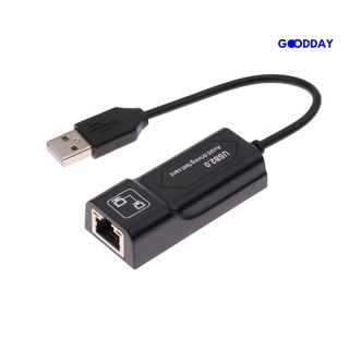 Goodday Usb 2.0 Lan Ethernet adaptador convertidor Cable Para Amazon Fogo Tv 3/Stick Gen 2 (3)