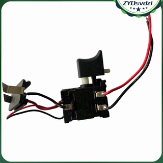 24v eléctrico inalámbrico interruptor de taladro pulsador de reemplazo de piezas de herramientas eléctricas